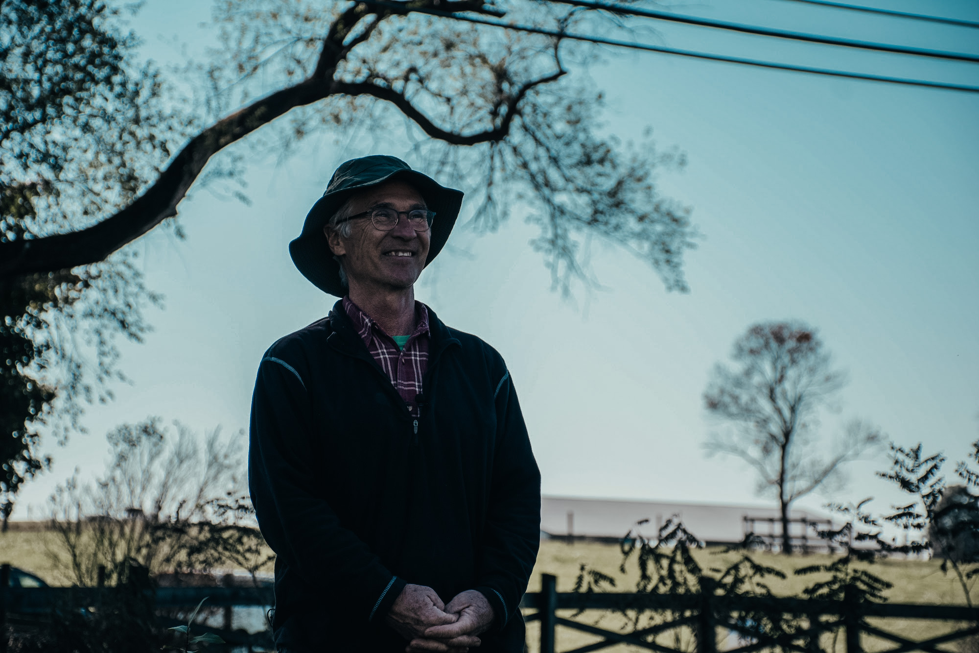 Tom Benevento Looking at Land